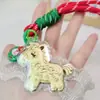 Llavero Shuibei de Oro Oro Puro 999 Árbol de Navidad Colgante para Teléfono Regalo para Novia Regalo de Navidad Año del Caballo Regalo de Año Nuevo