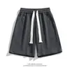 DW Verano Nuevo para Hombre Shorts Deportivos Casuales de Color Sólido para Correr, Marca de Moda Versátiles Simples Shorts de 5 Puntos