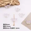 Acrílico Arena Movediza Estampado en Caliente Retro Dorado Cuentas Sueltas diy Pendientes Caseros Cadena para Teléfono Móvil Colgante Accesorios de Joyería Materiales