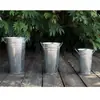 Cubos Metálicos de Hierro Galvanizado Más Vendidos para Flores Secas, Cubos de Flores Decoración de Tienda de Flores de Arte en Hierro, Contenedores para Arreglos Florales, Tubos de Hierro para Flores