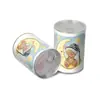 Caja de Empaque para Maceta de Regalo con Estampado de Oso Lunar Día de Año Nuevo Empaque de Regalo para el Día de Año Nuevo Latas Juguetes para Niños Empaque de Regalo