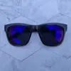 8235 Gafas Estrella de Pimienta Li Yifeng Gafas de Sol Negras Gafas de Sol Reflectantes Retro Gafas de Sapo para Hombres y Mujeres