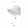 Sombrero de protección solar para mujer, protección UV de verano, ala ancha, estilo coreano, sombrero versátil para exteriores que protege la cara, sombrero de playa de ala ancha para el sol