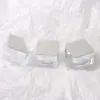 Tanque de Borracha Transparente Personalizado para Esmalte Prata Rotativo 5g15g30g Sub-embalagem de Esmalte Liner de Cobertura Total