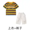 Roupas da Moda Infantil para Street Dance Meninos Estilosos e Bonitos Marca da Moda Hip-Hop Roupas para Prática e Apresentação Crianças Hiphop Roupas de Apresentação Hip-Hop