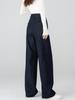 Pantalones de pierna ancha tipo cimitarra de modal Xingge para mujer Primavera 2026 Nuevos pantalones casuales de mezclilla tipo guadaña holgados adelgazantes tipo plátano