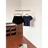 Verão 2026 Novo Estilo Coreano Chique Simples Versátil Esportivo Cordão Casual Shorts Calças Largas Soltas Feminino