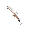 Amazon Clip para Alimentos de Acero Inoxidable Chapado en Oro Punta Estilo Coreano Clip para Barbacoa Barra Extendida Clip para Barbacoa de Restaurante Buffet
