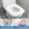 Capas descartáveis para assento de vaso sanitário, solúveis em água, para hotéis e edifícios comerciais, feitas de polpa de madeira pura, 16g/250 folhas