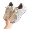 Zapatillas de Entrenamiento Alemanas Transpirables de Malla con Suela Gruesa para Mujer 2026 Nuevo Estilo Retro de Verano Casual Deportivas Zapatos de Papá Tenis Blancos