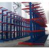 Estantes voladizos Almacenamiento a doble cara Almacén Almacenamiento grande Estantes de hierro Fábrica de Wuhan Estanterías de exhibición de pie para servicio pesado