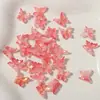 12x 14mm furo médio borboleta tridimensional contas esmaltadas diy contas com furo para artesanato materiais de produção de grampo de cabelo antigo atacado