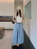 Pantalones Acampanados Ligeros Icciicc con Sensación de Oxígeno de Secado Rápido Cortos con Forma de Capullo Holgados Casuales para Mujer Verano 2318