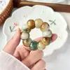 Mini Diente de Ajo Raíz de Bodhi Juguete Pequeño Retorcido a Mano para Alivio del Estrés para Hombres y Mujeres, Juguete para la Punta del Dedo con Semilla de Bodhi, Adorno Portátil de Cuentas Budistas Venta al por Mayor