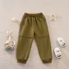 Pantalones Transfronterizos Europeos y Americanos para Niños Primavera y Otoño Casuales para Niños y Niñas Pantalones Deportivos Elásticos Lindos Pantalones para Bebés y Niños Liquidación
