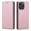 Funda de Cuero para Teléfono con Ranura para Tarjeta, Tipo Ventosa en el Borde, Plegable Doble, Antirrobo, Adecuada para Samsung A57 5g A37/A26/M13 5g