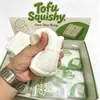 Bloques de Construcción Cruzados Juguete de Apretar Tofu Caja de Juguetes de Comida Simulada Juguete de Descompresión Goma Suave Fuente de Ventilación Venta al por Mayor