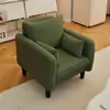 Sofá de luxo leve para salas pequenas, sofá simples de dois ou três lugares para apartamentos, lojas de roupas, imóveis para aluguel e áreas de recepção