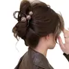 Pinza para el Cabello Redonda Elegante y Grácil Estilo Coreano para Mujer, Nuevo Modelo 2026, Sensación de Alta Gama, Pasador para Recogido en la Parte Posterior de la Cabeza, Accesorio para el Cabello Pinza de Tiburón