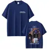 Camiseta Gráfica Unisex Vintage Hip-Hop Rock del Álbum Crystal Castle Camiseta Casual para Hombre de Algodón Manga Corta Oversize