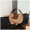 Bolsas de Nicho de Alto Padrão Transfronteiriças para Mulheres Outono e Inverno 2025 Nova Bolsa Tiracolo de Ombro Único Fosca Retrô Popular Bolsa Dumpling