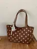 2026 Bolso Nuevo de Gran Capacidad Moda Bolso Tote de Lunares Para el Trabajo y los Viajes Cotidianos Bolso de Hombro Casual con Personalidad Elegante