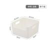 Gabinete de caja de almacenamiento en ángulo recto cocina estilo japonés cajón organización miscelánea almacenamiento de bocadillos baño alto estrecho cesta de almacenamiento larga