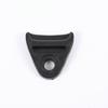 Fábrica por atacado plástico couro macio nylon corda cauda fivela de arame fivela de plástico fita de costura cauda fivela de plástico clipe de cauda de plástico