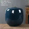 Cerámica Grande 2 kg Latas de Té Horno Ge Abiertas Selladas Latas a Granel Latas de Té Despertar Latas a Prueba de Humedad Latas Vacías Universales
