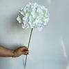 Rama única 90 piezas de hortensia de lana boda auditorio techo carretera alta guía flor base decoración ingeniería decoración flor