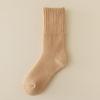 Meias super grossas masculinas, meias de tubo quentes de inverno, meias de lã grossa forradas com lã de caxemira, meias de dormir masculinas de inverno