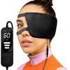 Mascarilla ocular con calefacción eléctrica de tres velocidades USB transfronteriza, ajuste de temperatura y tiempo de calentamiento de grafeno, monocular con sombreado cálido y compresa caliente.