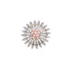 Broche temperamento diosa versátil anti-exposición hebilla de bufanda de seda solapa de traje pin estilo coreano moda broche accesorios regalo mujer