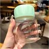 Copo de gordura com escala alta Copo de água de vidro de borosilicato Pacote de transporte Sub-copo de medicina chinesa Copo de café Presente Copo de leite de soja