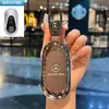Capa de Chave de Carro Mercedes-Benz E300L/E260L/Gla200L Carcaça Glc/Gle350/Glb220L Fivela Masculina Classe S