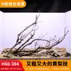 Árbol para paisajismo de acuario sudamericano, ramas secas, ramas de peral amarillo, decoración de sustrato, pecera pequeña, ramas naturales, decoración de paisajismo y paisajismo.