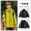 Body infantil Ropa infantil Chaqueta Desmontable 3 en 1 para Niños y Niñas Otoño 2026 Invierno