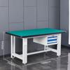 Bancada Antiestática pesada para oficina de fábrica, linha de montagem, mesa de embalagem, console de manutenção com luz, bancada de teste