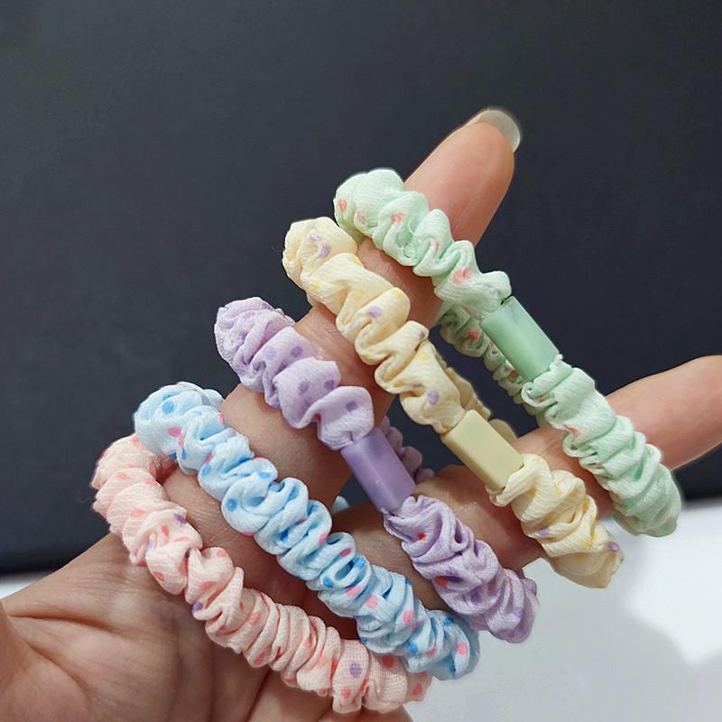 波点diy 小肠发圈