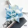 Cabezas de Flores Artificiales de Rosa con Pétalos Levadizos Accesorios para el Cabello DIY Materiales de Flores Falsas Decoración Hogar Salón de Bodas Pared de Flores Adornos Pequeños