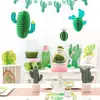 Decoraciones para Eventos con Temática de Bosque para Escaparates, Montaje de Fiesta Hawaiana, Panal de Abeja de Cactus 3D
