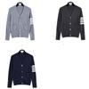 Cárdigan Básico de Punto de Lana con Cuatro Botones para Mujer Tb, Estilo Unisex para Pareja, Ropa de Punto Otoño e Invierno, Clásico Casual
