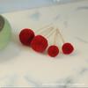 Año Nuevo estilo nacional bola de pelo roja lingote de plata moneda de cobre maquillaje antiguo accesorios para el cabello traje al por mayor Festival de Primavera tocado del Pequeño Dios de la Riqueza