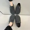Zapatos Birkenstock de lana gris de alta calidad para mujer, nuevo estilo 2026, versátiles para invierno, zapatos de algodón afelpado para mujer, Birkenstock con zapatos de terciopelo de una sola capa