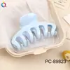 Qiyue Nuevo Pinza para el Cabello de Calabaza de Color Sólido Pinza de Tiburón Grande PC Exquisito Accesorio para el Cabello de Alta Gama para Mujeres Yiwu Al por Mayor