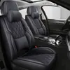 Funda para Asiento de Coche Tejido Técnico Transpirable En Stock Cojín Universal para Todas las Estaciones Cojín de Asiento de Cobertura Total con Soporte Lumbar Funda de Asiento para Cinco Plazas