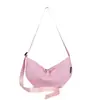 Bolso Cruzado de Nailon para Mujer 2026 Nuevo de Moda Bolso Dumpling Ligero Pequeño Bolso de Hombro Bolso de Axila Bolso de Hombro Único de Lona