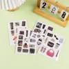 Pegatinas de Cristal Redondas de Dibujos Animados para Niños Pegatinas de Pegamento Cristal de Pegamento DIY Procesamiento de Regalo Personalización Personalizada Transfronteriza