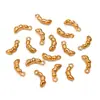 Dijes para Colgantes de Corazón, Flor, Animal, Estrella, Hoja, Pimienta, Hechos por Ti Mismo, Acero Inoxidable Chapado en Oro Real Ecológico, Joyería