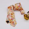 Gravata de Algodão para Homens e Mulheres, Algodão Estampado Floral Versão Estreita 6cm Gravata Casual para Mulheres, Fabricante de Gravatas Estampadas Estoque Pronta Entrega Atacado